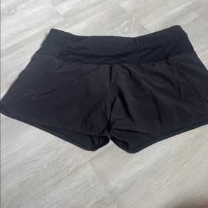 Lululemon Black Athletic Shorts size 4
